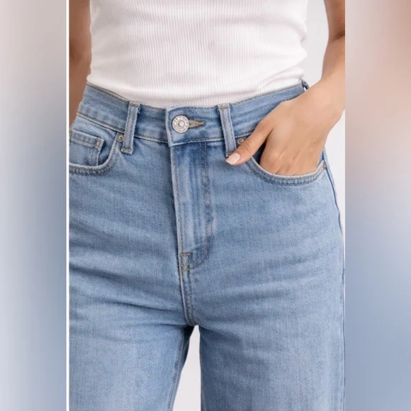 High Rise Wide Leg Denim | Mezclilla Chic - Picture 2 of 14